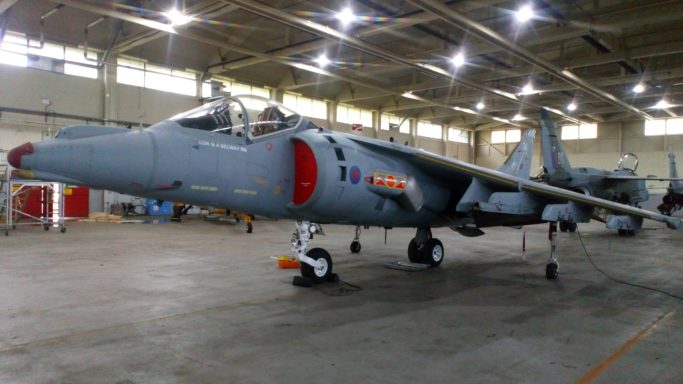 Sea Harrier Gate Guardian