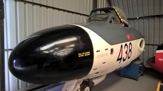 De Haviland Sea Venom 438 Cockpit