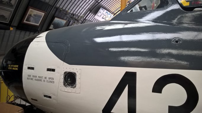 De Haviland Sea Venom 438 Cockpit
