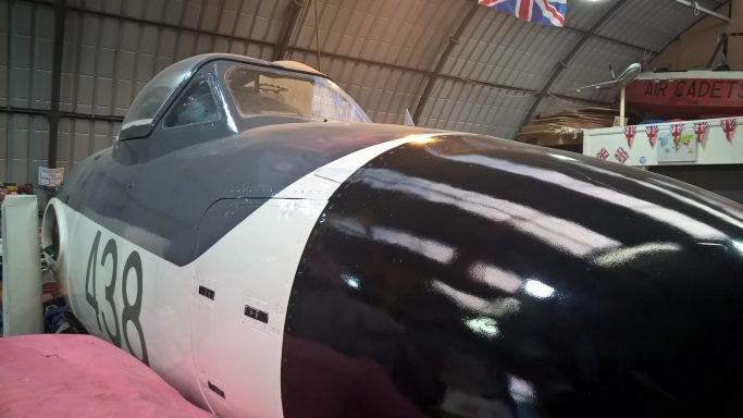 De Haviland Sea Venom 438 Cockpit