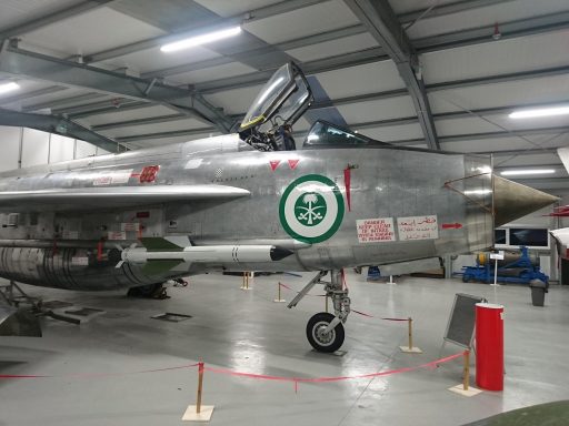 English Electric Lightning Saudi Roundels