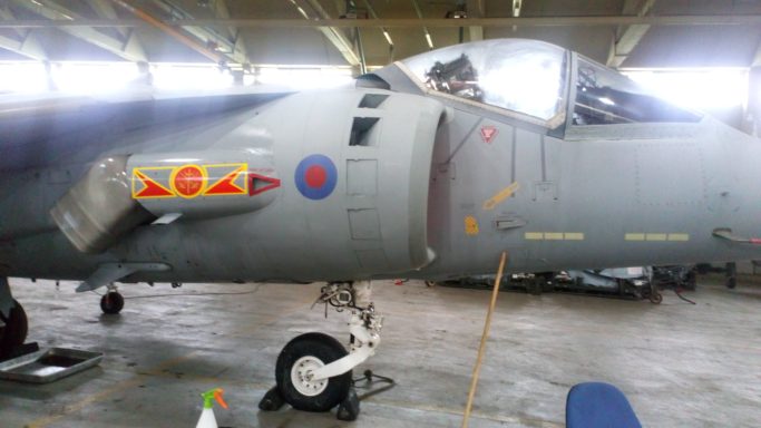 Sea Harrier Gate Guardian